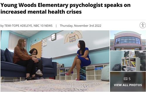 Click this image to view a recent Channel 10 story about Providence School Psychologists